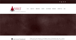 Desktop Screenshot of fbcparishville.org